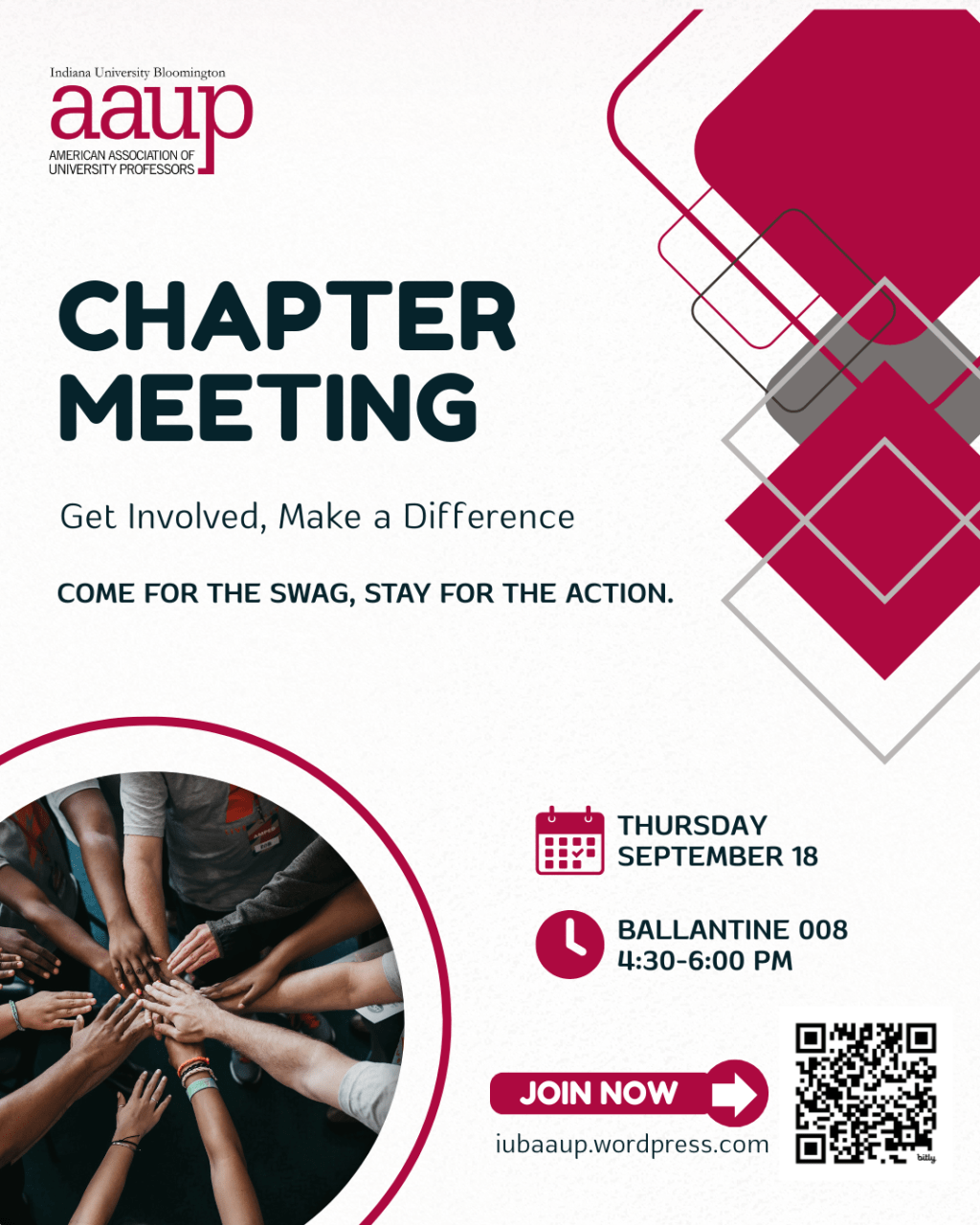 September 18, 2025: IUB AAUP All-Members&nbsp;Meeting